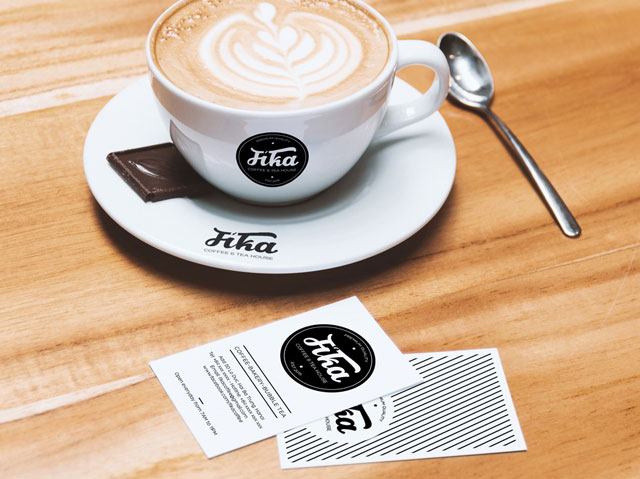 越南咖啡和茶馆品牌形象设计
