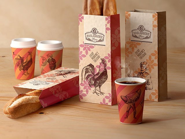 咖啡烘焙店品牌VI设计 ​