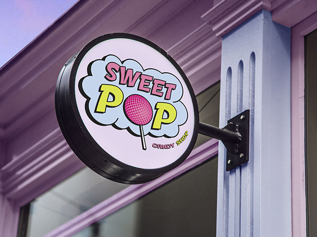 甜蜜糖果店品牌形象设计