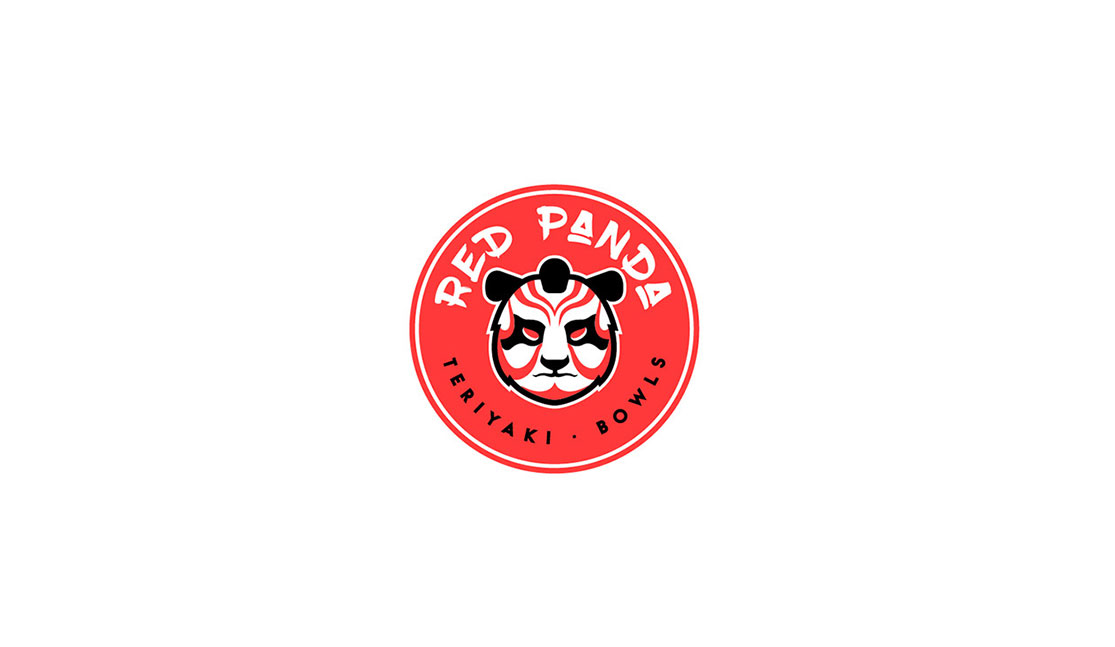 红熊猫餐厅品牌logo设计