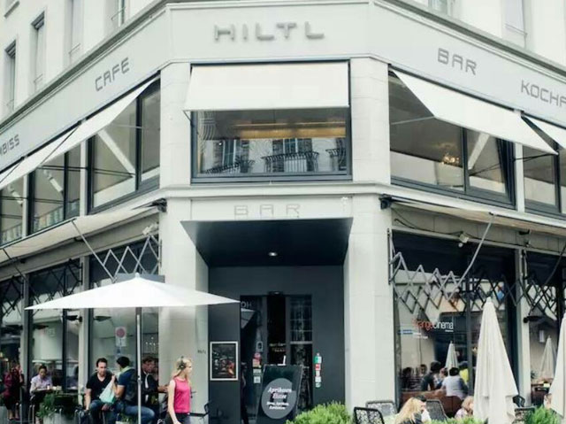 世界上的第一家素食餐厅瑞士Hiltl，经营第四代人