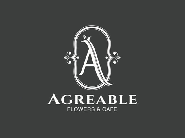 鲜花和咖啡厅品牌设计
