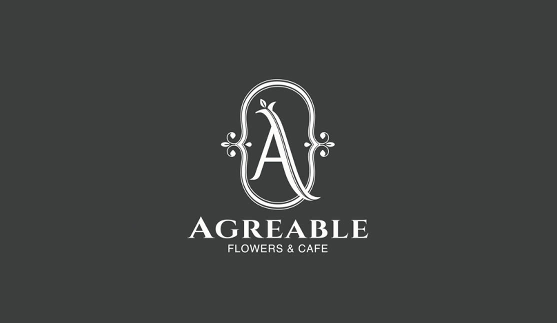 鲜花和咖啡厅品牌设计