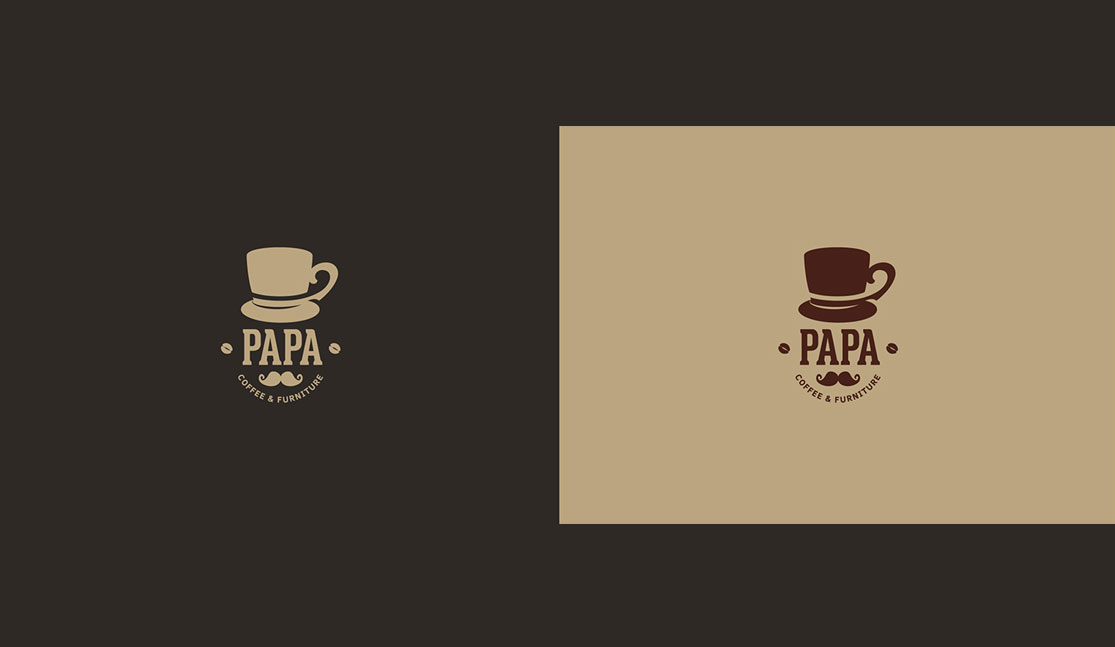 PAPA咖啡店品牌设计