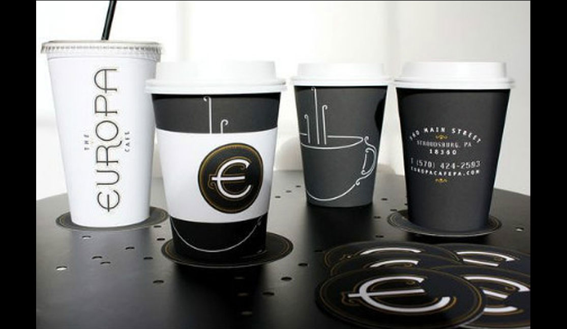 欧洲范儿咖啡品牌形象设计