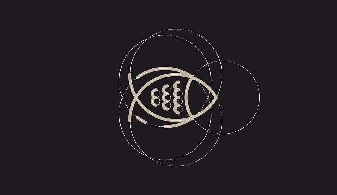 鱼符号餐厅品牌形象设计