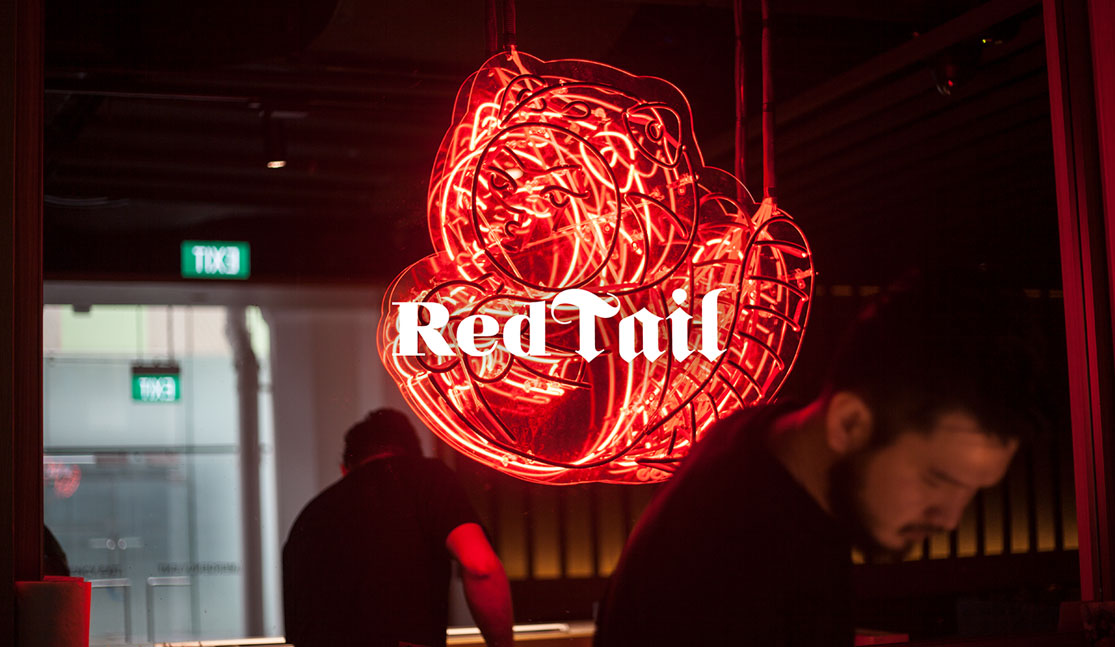 红色尾巴餐厅品牌形象设计