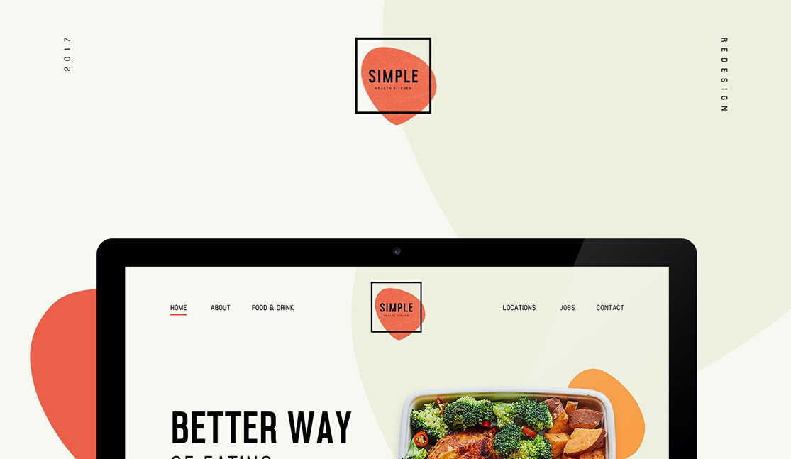美食餐厅网站设计