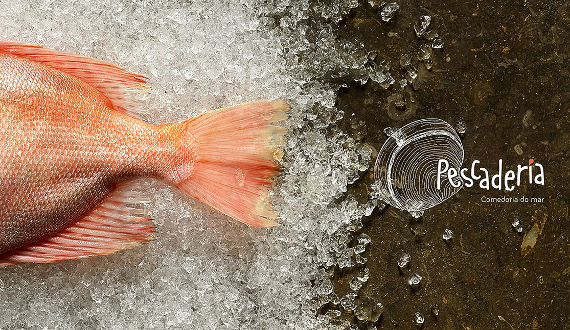 鱼主题餐厅品牌logo设计