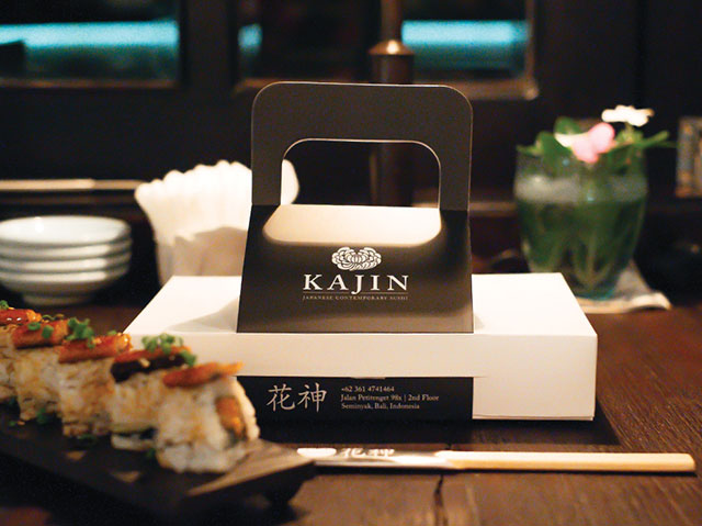 巴厘岛日本当代寿司吧外卖包装设计