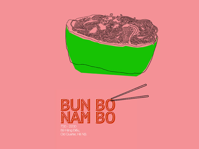 越南面条餐厅logo设计