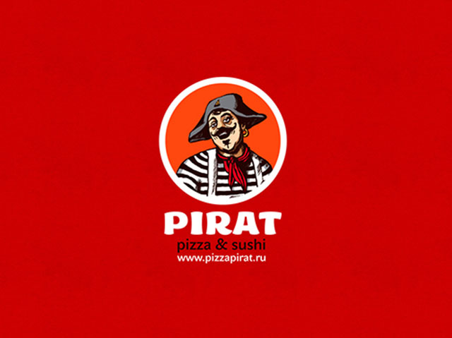 海盗披萨餐厅品牌设计