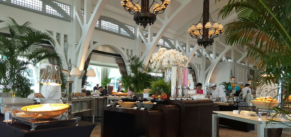 新加坡一家有着丰厚传统的餐馆clifford pier、餐厅logo设计、餐厅VI设计、视觉餐饮