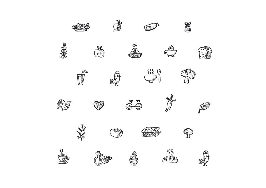 下午茶logo、VI品牌设计、插画风品牌设计、视觉餐饮