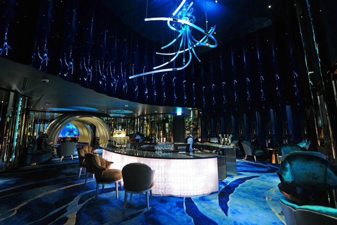 迪拜豪华餐厅设计、梦幻餐厅空间设计、餐厅logo设计、视觉餐饮 