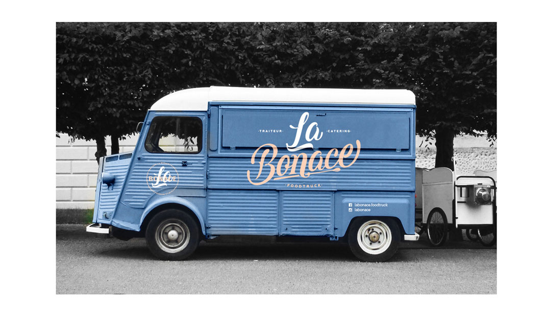 比利时移动餐车VI设计
