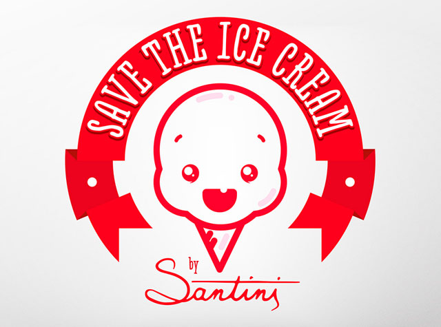 冰淇淋品牌Logo设计