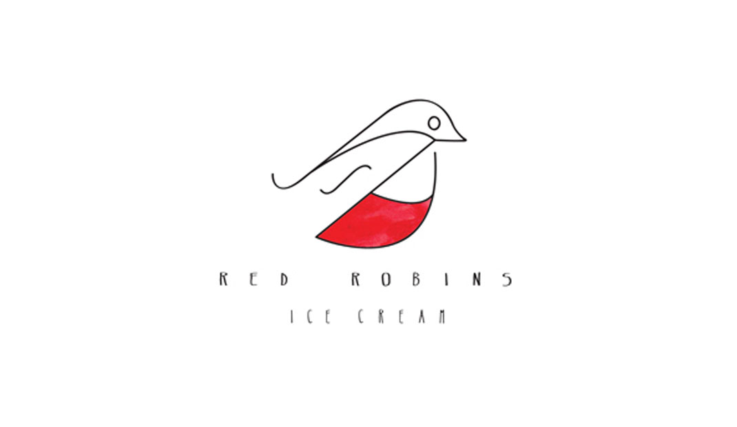 国外冰淇淋店Logo设计