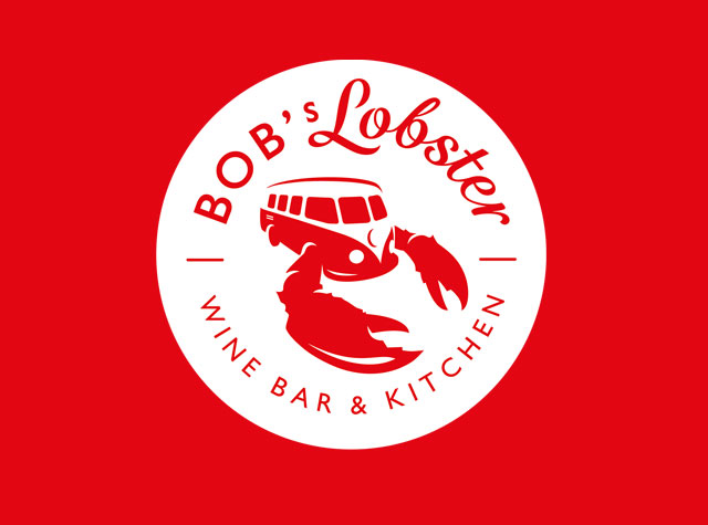 龙虾品牌Logo和插画设计