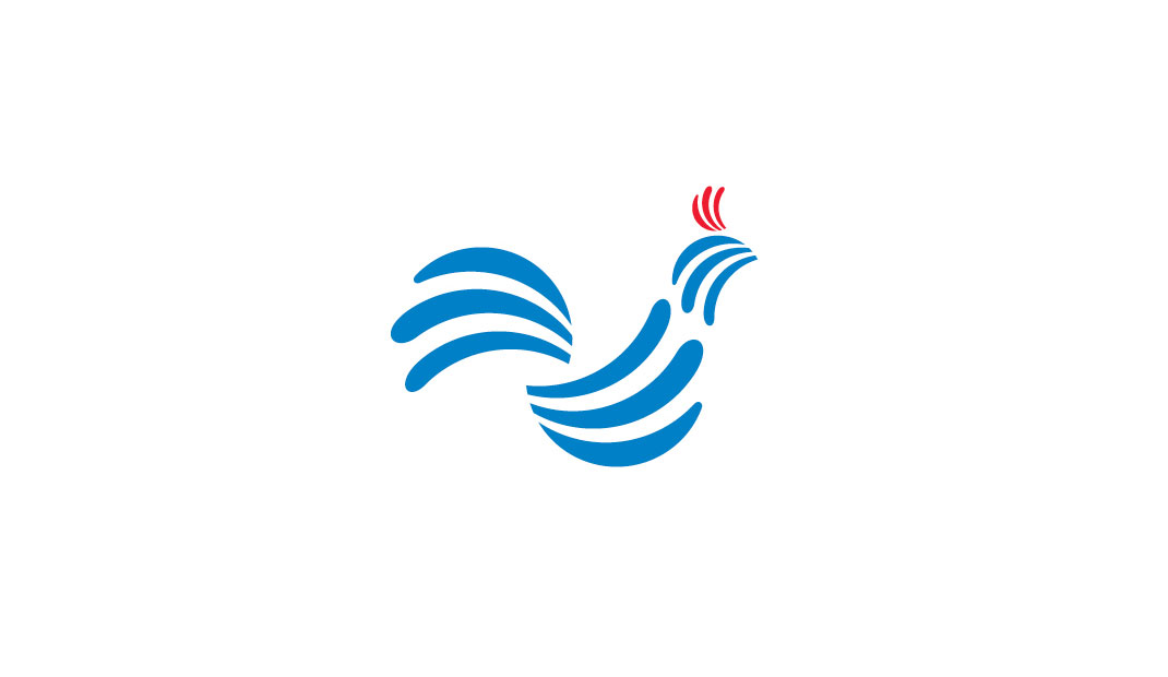 农场新鲜度公鸡Logo设计