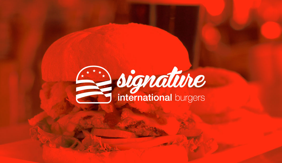 汉堡包餐厅品牌Logo设计