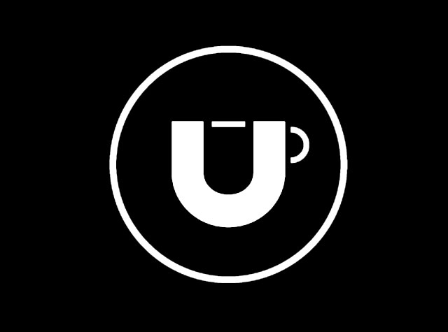 二本咖啡店Logo设计