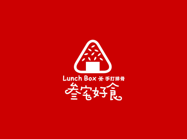 叁宅好食Logo设计