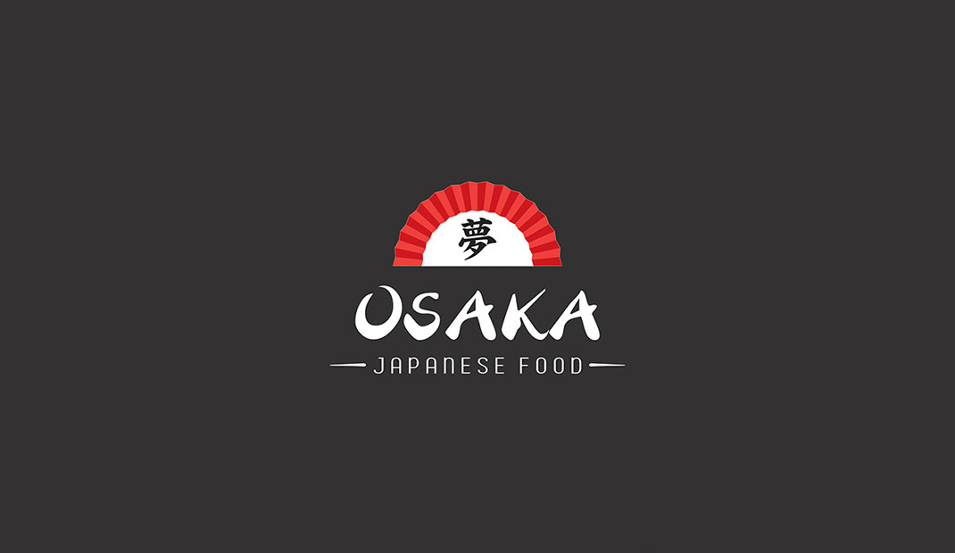 大阪日本料理餐厅Logo设计