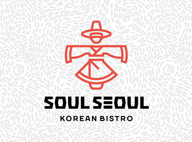 韩国小餐厅品牌Logo设计