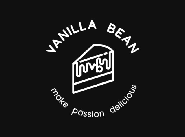 图形元素咖啡馆Logo设计