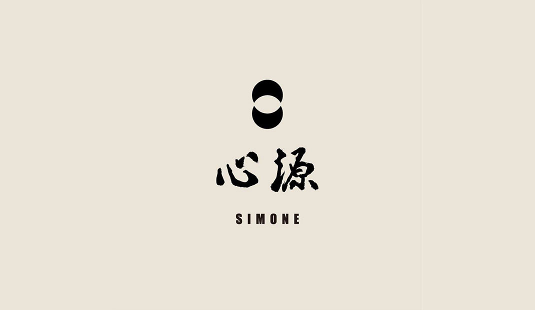 日式餐馆心源Logo设计