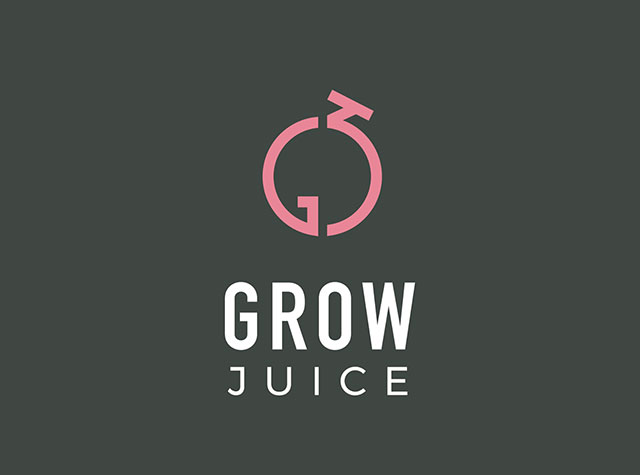 轻果优果汁吧Logo设计