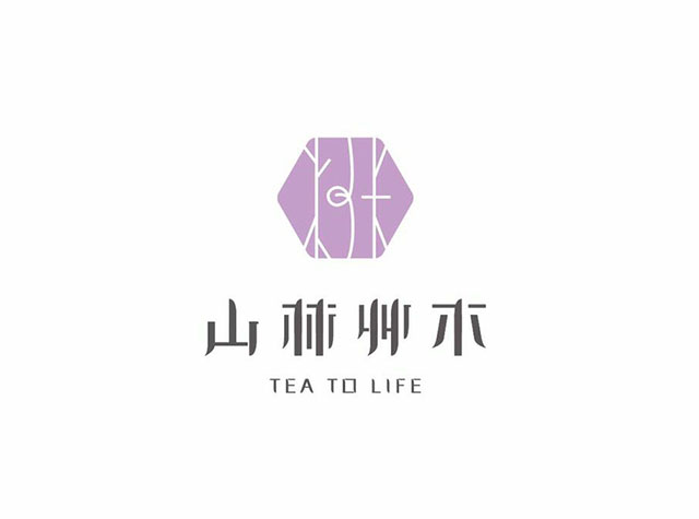 山林艸木台湾茶饮专家Logo设计