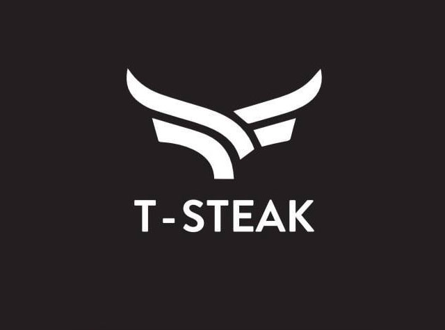 T- Steak牛排店Logo设计