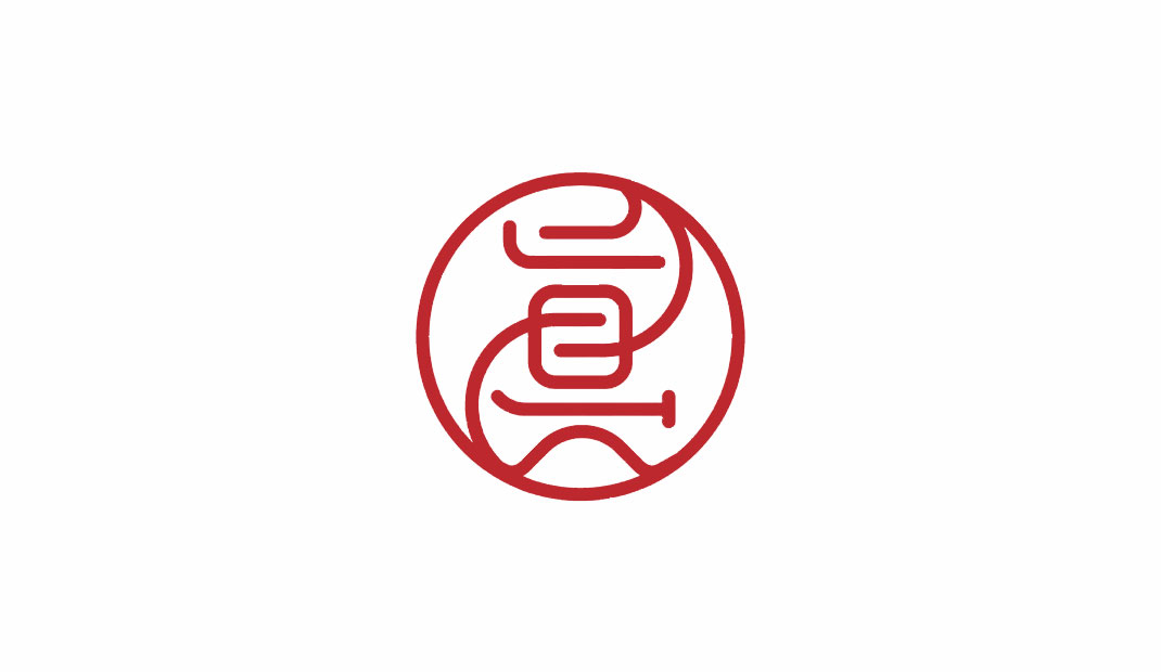 真心豆行咖啡馆Logo设计
