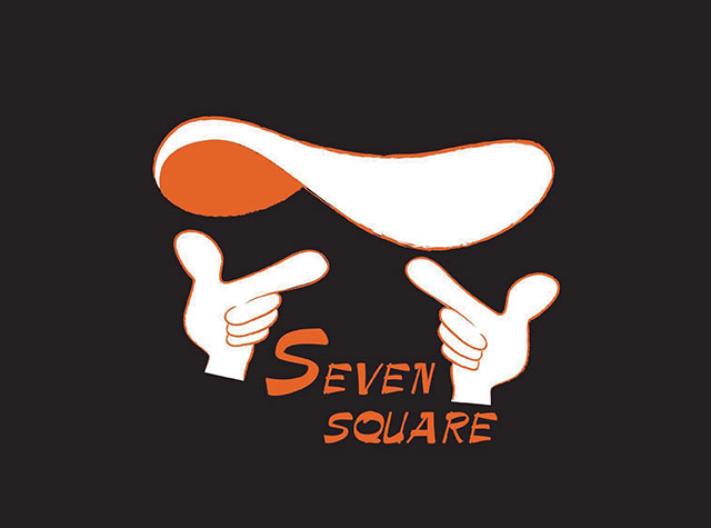 七平方创新PIZZ餐厅Logo设计
