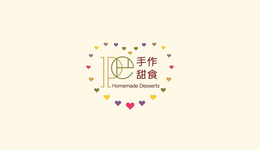 PE手作甜食甜品店Logo设计