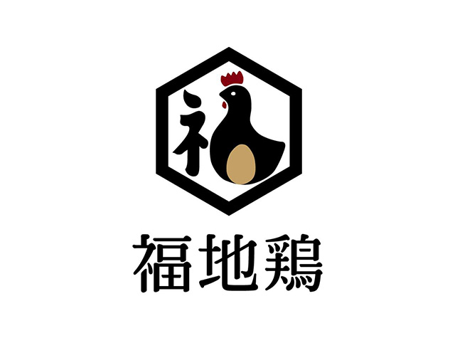 抽象鸡图形Logo设计
