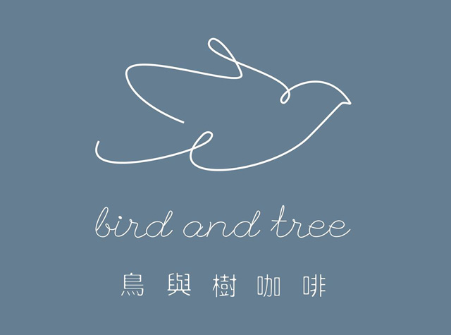 鸟与树咖啡店Logo设计