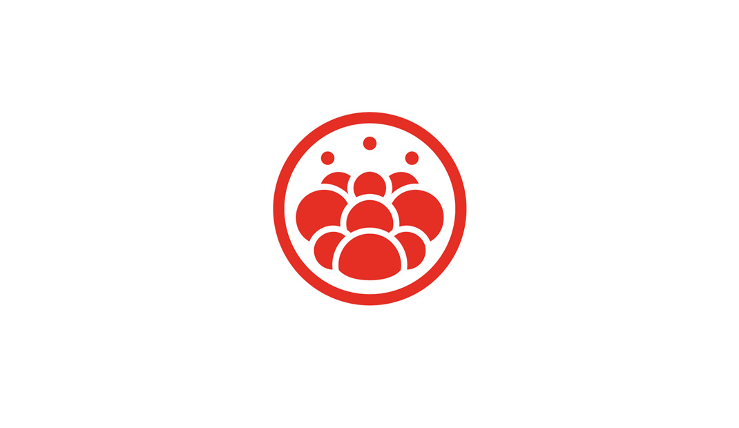 抽象图案餐厅Logo设计