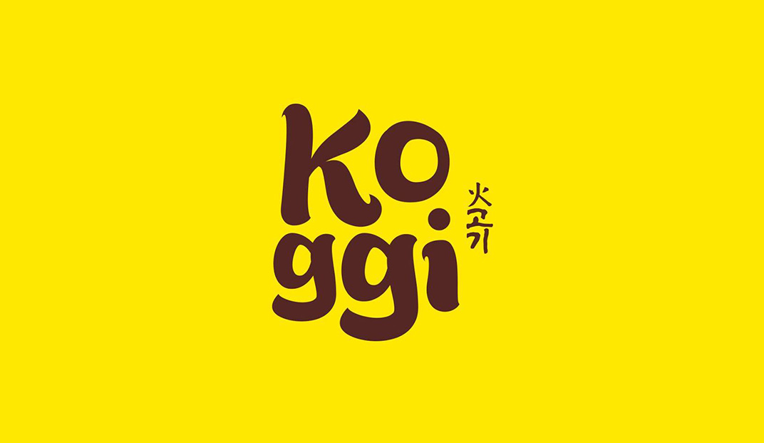 韩国料理街头美食Logo设计