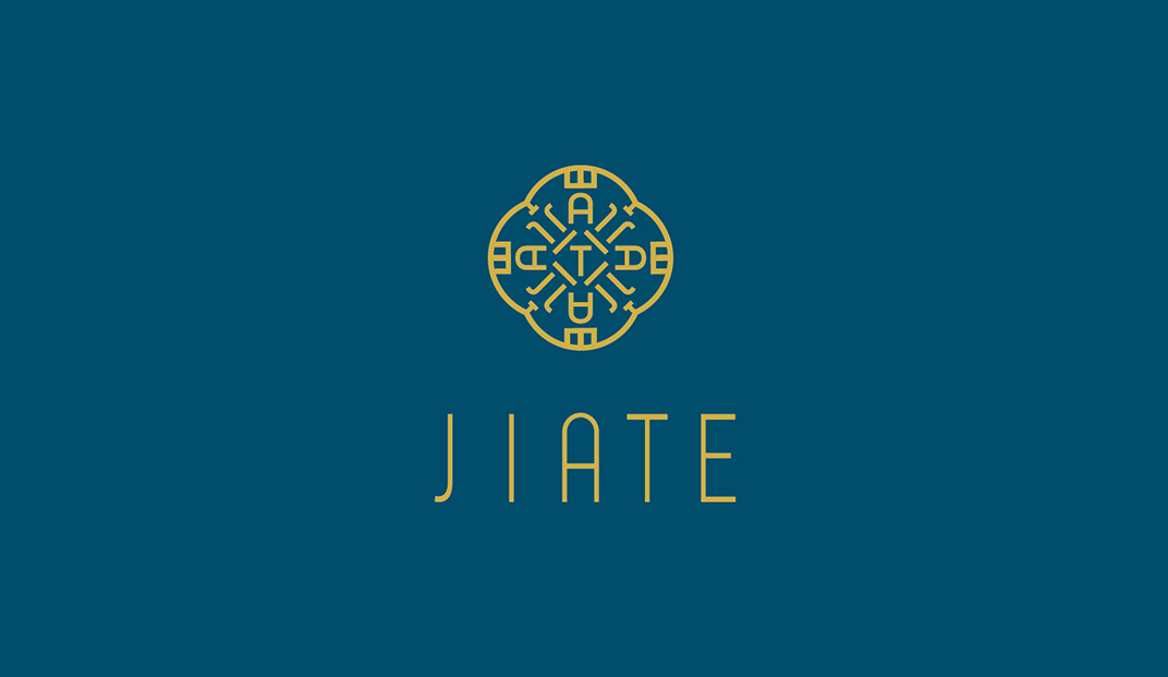 JIATE是食茶也是家茶,茶馆,圆形,标志设计,餐厅VI设计,欣赏,深圳,广州,北京,上海