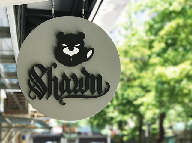 插画风格咖啡馆Logo设计