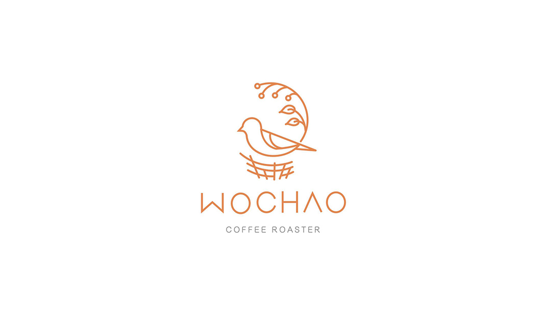 窝巢咖啡馆logo设计