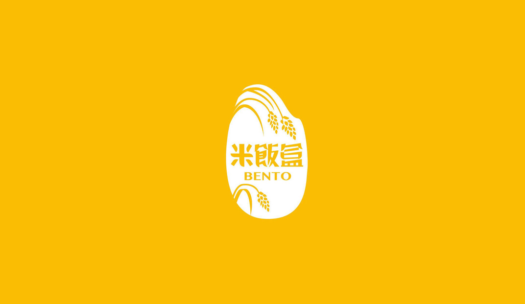 米饭盒Logo设计