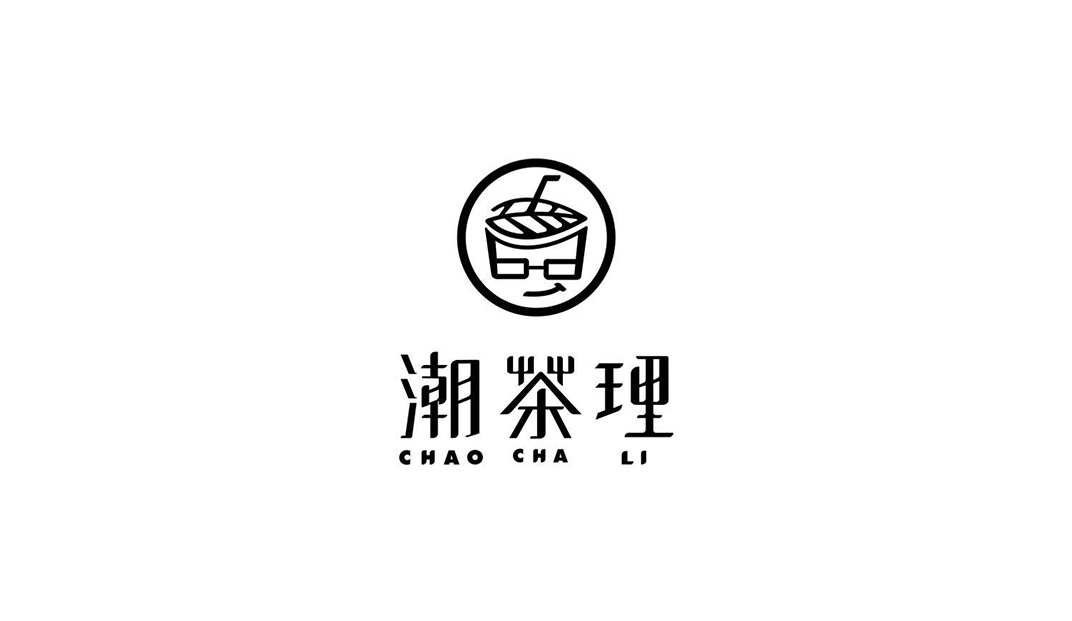 潮茶理台茶饮品专卖店logo设计