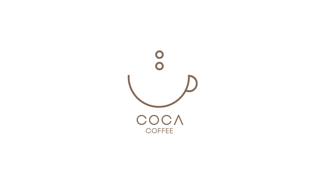 渴口手冲咖啡馆Logo设计