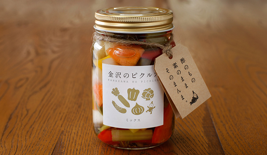 金泽咸菜食品包装设计