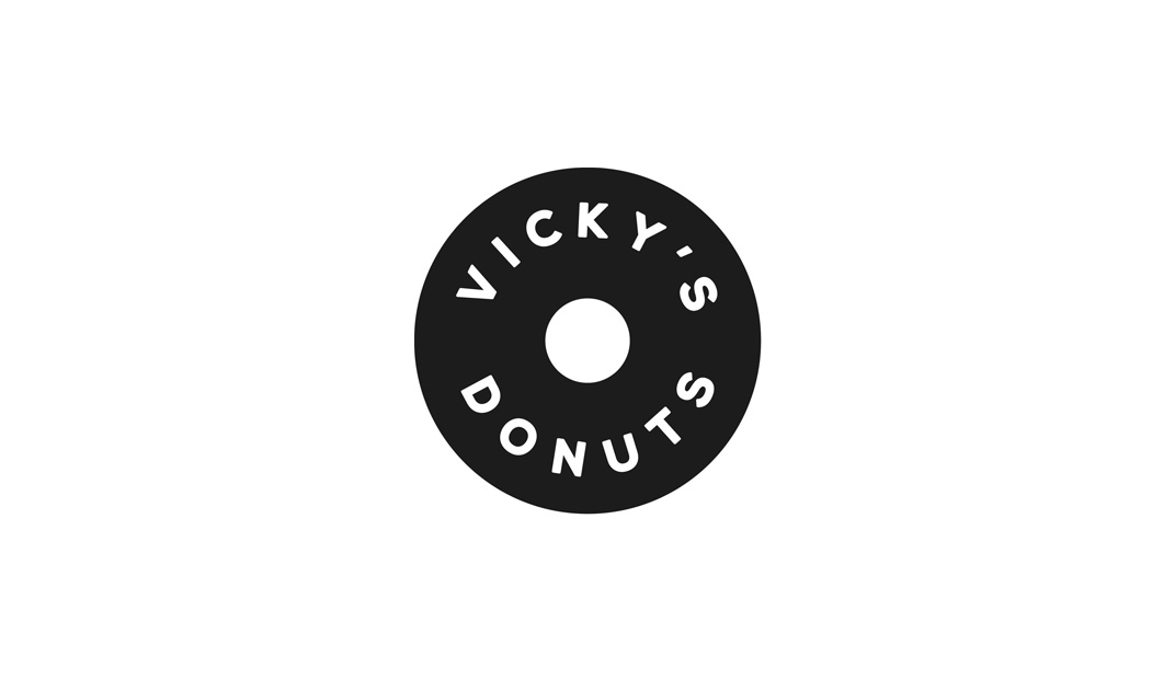 伦敦最美味的手工甜甜圈logo设计