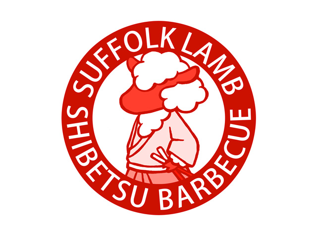 插画风格烧烤餐厅logo设计
